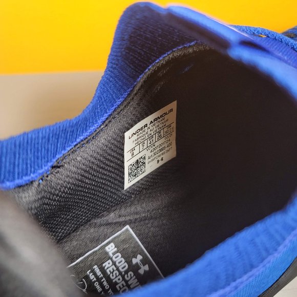 Under Armour Project Rock 4 Training Shoes Men's Size 8 3023695-400 Royal Blue - Picture 9 of 10